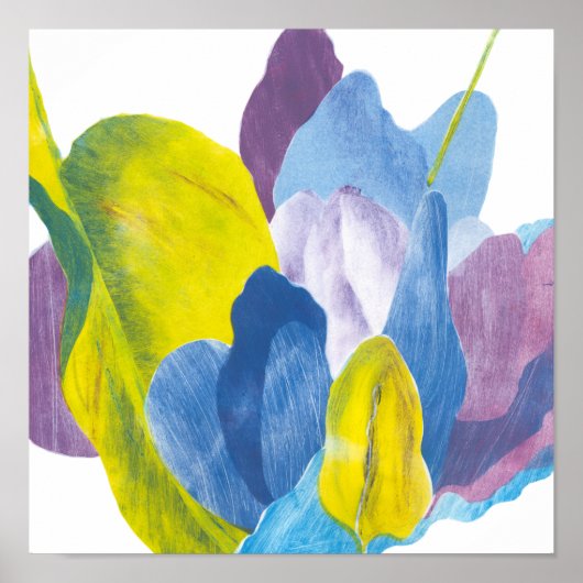 Poster Faux Indigo III (Devant)