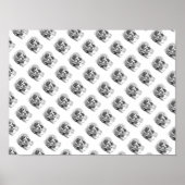 Poster Faux moi ~ Papier à envelopper cadeau 16x12 (Devant)