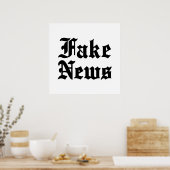 Poster Faux News (Cuisine)
