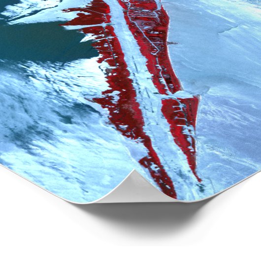 Poster Faux satellite (Coin)