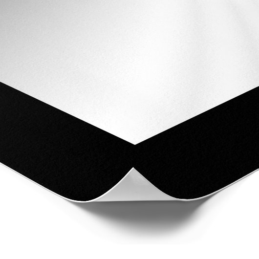 Poster Faux Silver Metallic Karate (Coin)