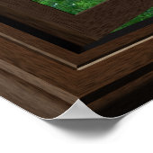 Poster Faux Window Peaceful Green Grass Canards (Coin)