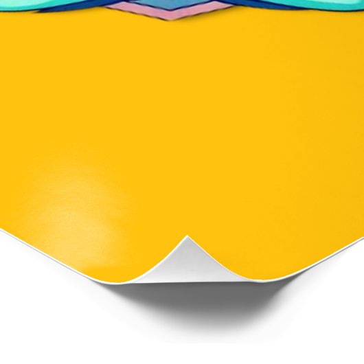 Poster Faux Wrapped Canvas Print (Coin)