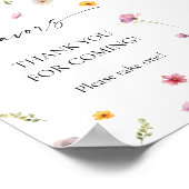Poster Faveur de Fleur Sauvage (Coin)