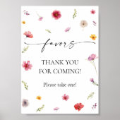 Poster Faveur du fleur sauvage (Devant)