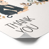 Poster Faveurs de Baby Shower pour les Animaux de la Nurs (Coin)