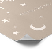 Poster Faveurs de douche Twinkle Twinkle Little Star (Coin)