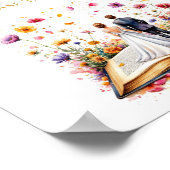 Poster Faveurs fleurs sauvages S'Il Vous Plaît Prendre Un (Coin)