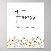 Poster Faveurs florales (Devant)