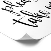 Poster Faveurs Prenez Un Simple Mariage 8x10 (Coin)