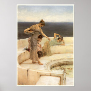 Poster Favoris Argent de Sir Lawrence Alma-Tadema