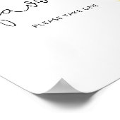 Poster Favoris de tournesol aquarelle, prenez-en un (Coin)