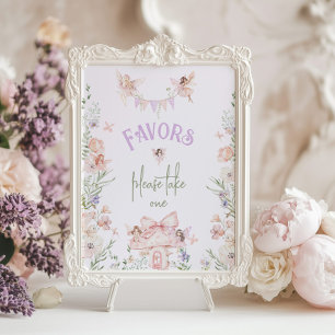 Poster Favoris Fée Capriceuse Premier Anniversaire Fleur