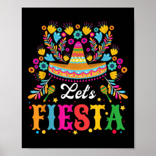 Poster Favorise Fiesta Funky Cinco De Mayo Femmes Hommes