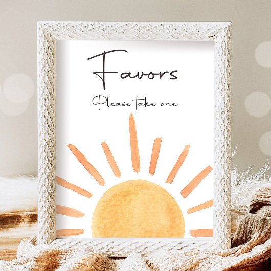 Poster Favoriser Boho Sunshine Table Premier Voyage Solei