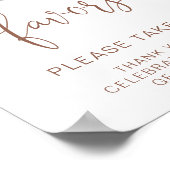 Poster Favoriser l'amour est brasser la Fête des mariées (Coin)