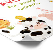 Poster Favoriser les animaux de la ferme (Coin)