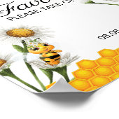 Poster Favoriser Signal Mama pour être Honeycomb White Da (Coin)