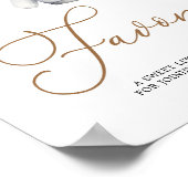 Poster Favors Boho Christmas Holiday Baby Shower (Coin)