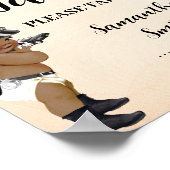 Poster Favors Please Take One Little Recruit Baby Shower (Coin)