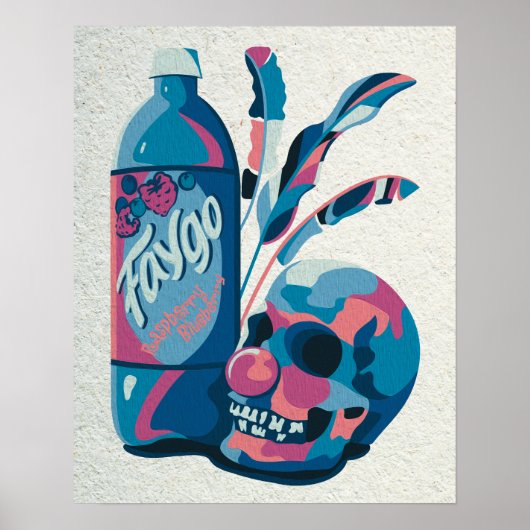 Poster Faygo Still Life - Grand (Devant)