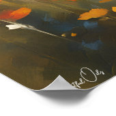 Poster | fazant | Olieverfstijl (Hoek)