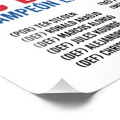 Poster FC Barcelona Campeón de Liga 2023 (Coin)