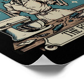 Poster Fcs Enseignant Skeleton Halloween Famille Et Conso (Coin)