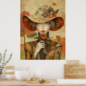 Poster *~* FD2 Autumn Girls Fall Retro 19 (Cuisine)