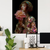 Poster - FD2 Enchanting Fantasy Dreamy Muse 3 Iridescent  (Bureau à domicile)