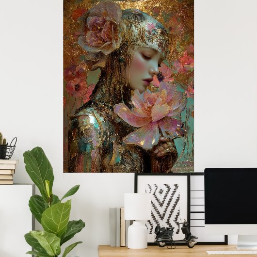 Poster - FD2 Enchanting Fantasy Dreamy Muse Iridescent 32 (Bureau à domicile)