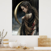 Poster - FD2 Mystique Gardienne de la Lune Déesse Céleste (Cuisine)