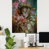 Poster - FD2 Rêveuse Fantastique Muse Iridescente 33 (Bureau à domicile)