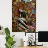 Poster - FD2 Rêveuse Fantastique Muse Iridescente 9 (Bureau à domicile)