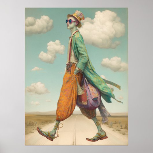 Poster *~* FD2 Stylish Young Boho MAN Cocktail 17 (Devant)