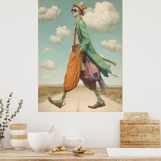 Poster *~* FD2 Stylish Young Boho MAN Cocktail 17 (Cuisine)