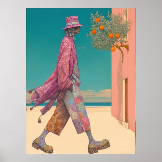 Poster *~* FD2 Stylish Young Boho MAN Cocktail 29 (Devant)