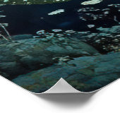 Poster *~* FD3 27 Imaginaire nymphe de forêt enchantant (Coin)