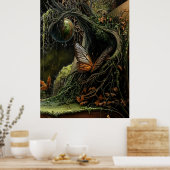 Poster *~* FD3 32 Papillon mystique de la Terre céleste (Cuisine)