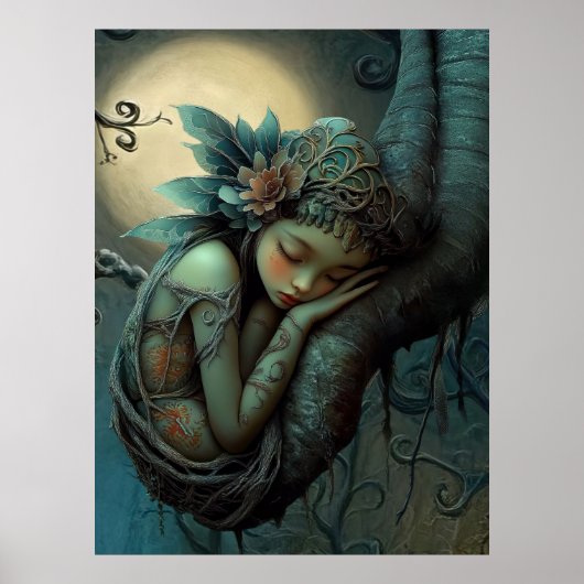 Poster *~* FD3 Enchanter l'Imaginaire de l'esprit nymphe (Devant)