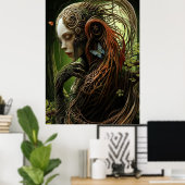 Poster *~* FD3 Enchanter WOMAN Earth l Keeper 28 (Bureau à domicile)