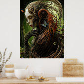 Poster *~* FD3 Enchanter WOMAN Earth l Keeper 28 (Cuisine)