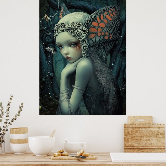 Poster *~* FD3 Imaginaire lymphatique de la forêt magique (Cuisine)