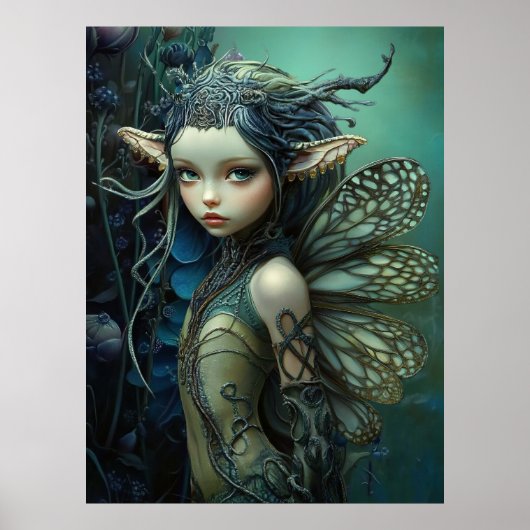 Poster *~* FD3 Imaginaire lymphatique de la forêt magique (Devant)