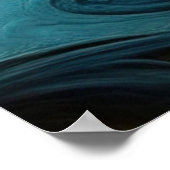 Poster *~* FD3 Imaginaire lymphatique de la forêt surréel (Coin)