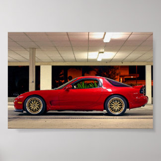 Poster FD RX-7 de Rey