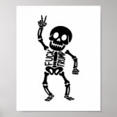 Poster FDT Trump Funny Anti Trump Skeleton (Devant)