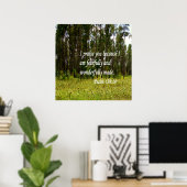 Poster Fearful et merveilleusement fait (Bureau à domicile)