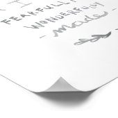 Poster Fearful & Merveilleusement Fabriqué (Imprimé) (Coin)