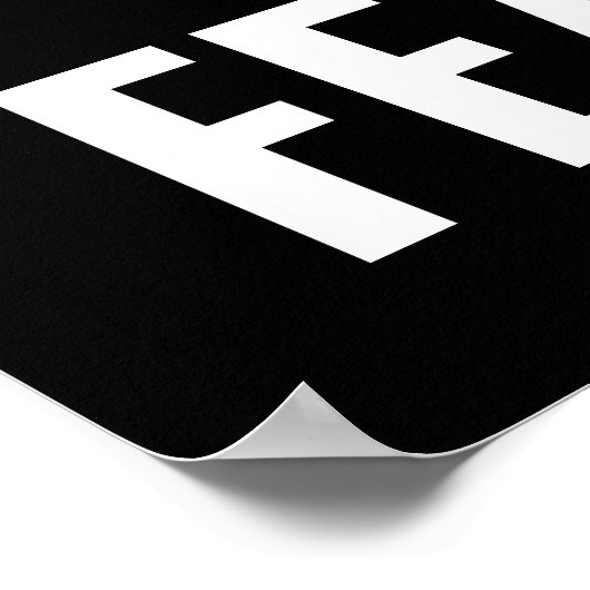 Poster Fearless Bald Eagle Motivational Courage Artwork (Coin)